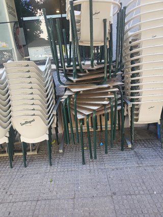 Mesas y Sillas Hostelería San Miguel