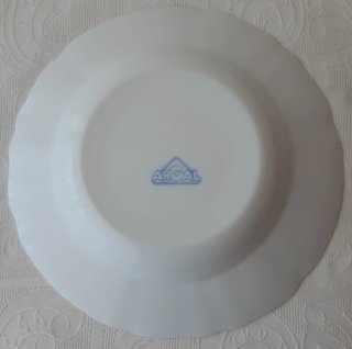 10 Platos Hondos Porcelana Flores
