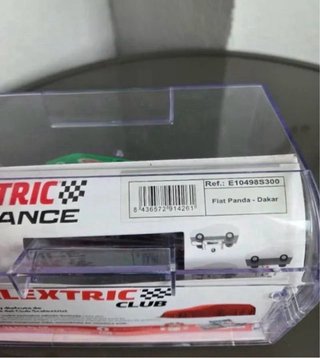 COCHE SCALEXTRIC ADVANCE FIAT PANDA-DAKAR NUEVO