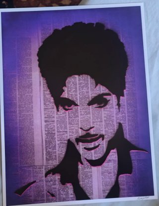 Cuadro prince firmado por  Josh Wingerter