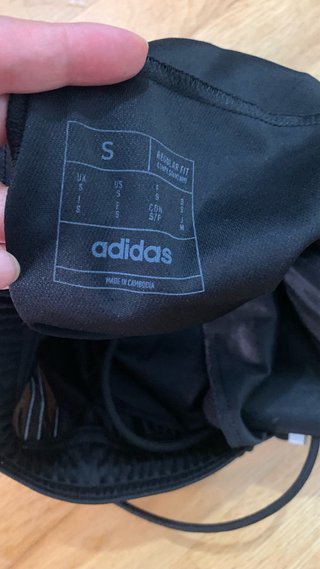 Pantalón corto Adidas negro