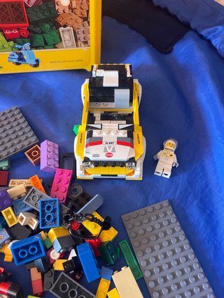 Cesta Grande LEGO Classic con Piezas