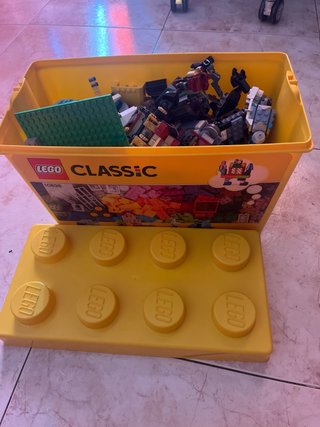 Cesta Grande LEGO Classic con Piezas