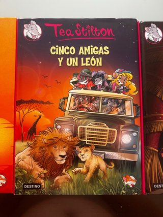 Cinco amigas y un león