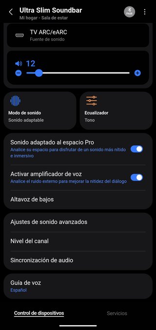 Barra de Sonido Samsung HW-S810GD Negra