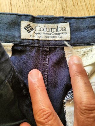 Pantalones cortos Columbia azul