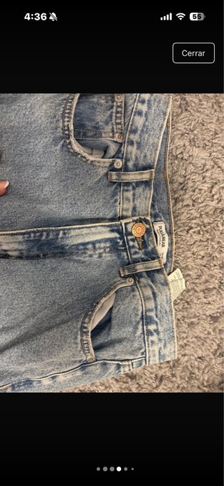 Pantalones vaqueros Pull&Bear mujer talla S