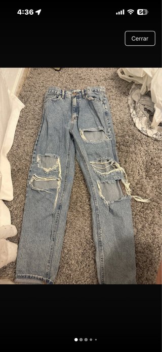 Pantalones vaqueros Pull&Bear mujer talla S