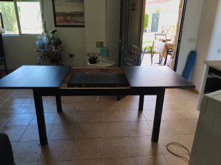 Mesa de comedor extensible