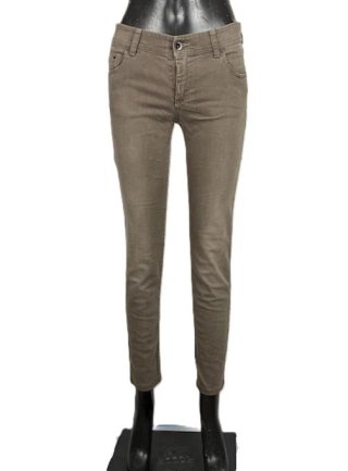 Armani Jeans Donna W28 IT42 Beige Skinny Elastico