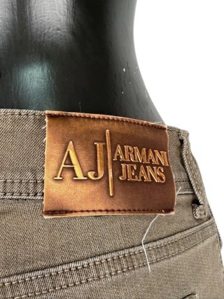 Armani Jeans Donna W28 IT42 Beige Skinny Elastico