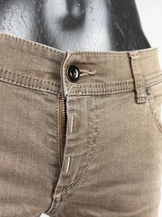 Armani Jeans Donna W28 IT42 Beige Skinny Elastico