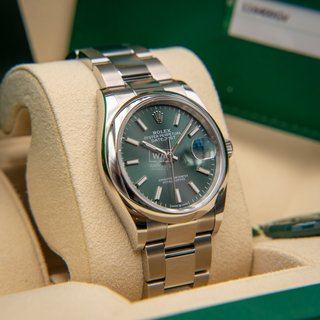 Rolex Datejust 126200 Esfera Verde 36mm