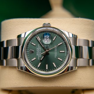 Rolex Datejust 126200 Esfera Verde 36mm