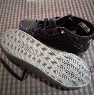 Botas Geox Negras Charol