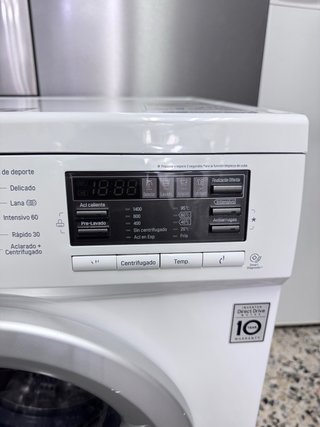 Lavadora LG 8kg A+++ con Garantía y Transporte