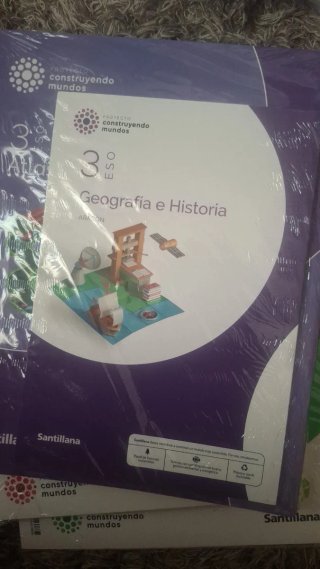 3 libros ESO CM SANTILLANA