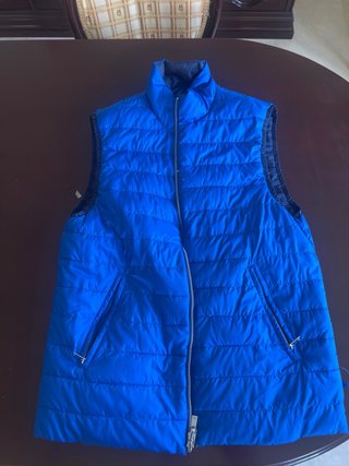 Chaleco Reversible Purificación García Azul Marino