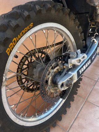 Yamaha YZF 450cc Motocross Preparada