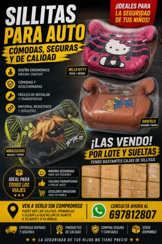Sillitas de coche para niños