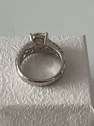Anillo Hombre Diamante  5ct Plata 925m