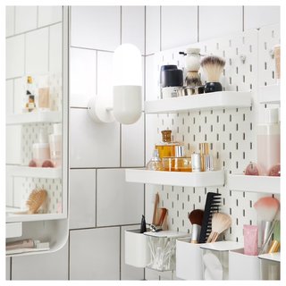 Contenitori SKÅDIS IKEA con coperchio bianco (confezione da 3 pz)