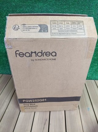 Feandrea Cama Perro Mediano, Caseta para Mascotas