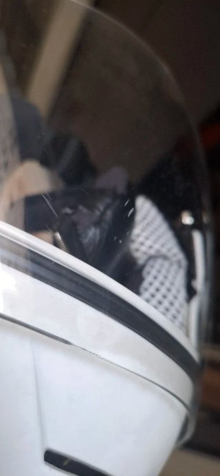 Casco Moto Shiro Infantil talla M 56-57 con caja.