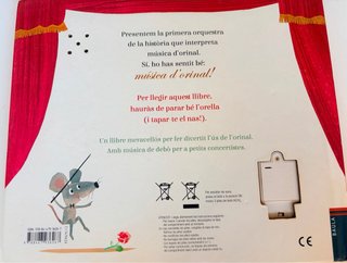 Libro catalán infantil “ El concert de l'orinal “