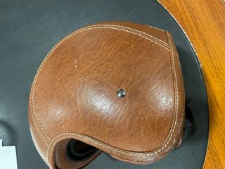 Casco Royal Enfield Piel Vintage