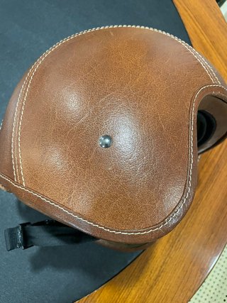 Casco Royal Enfield Piel Vintage