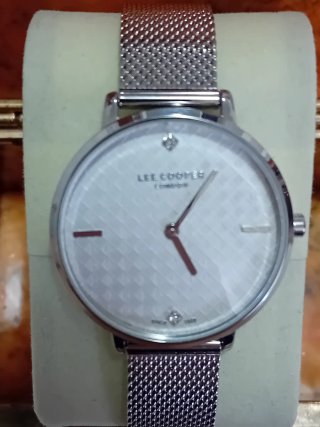 Orologio Lee Cooper London Argento Bianco