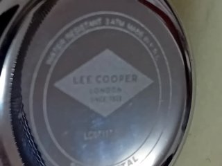 Orologio Lee Cooper London Argento Bianco