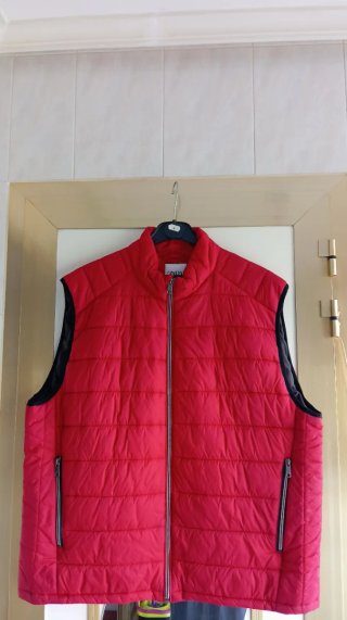 Chaleco Zara Hombre XXL Rojo