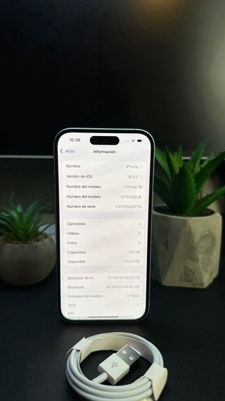 iPhone 15 | 128GB | 90% BATERÍA | Azul