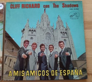2 Vinilos The Shadows Cliff Richard Amigos España