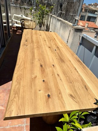 Tablero Roble Natural 240x95 cm