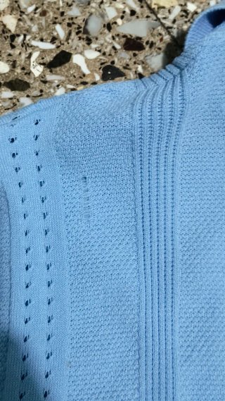 Camicia azzurra manica corta taglia M