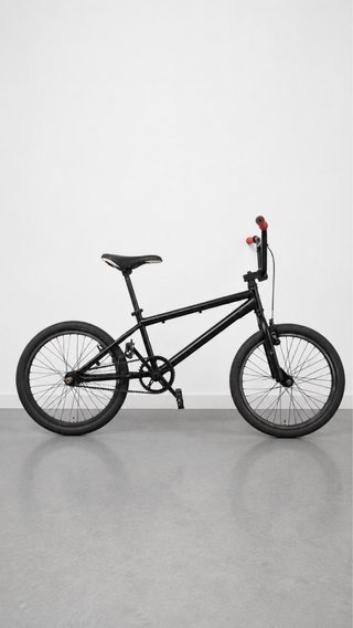 Bicicleta BMX Negra