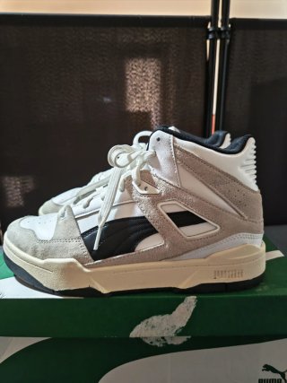 Botas Puma Beige y Blancas