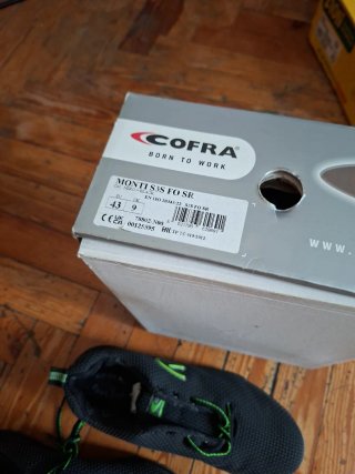 Zapatos seguridad Cofra Monti S3S 43