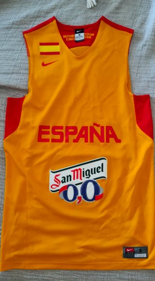 Camiseta Nike España Baloncesto Oficial Talla S (M