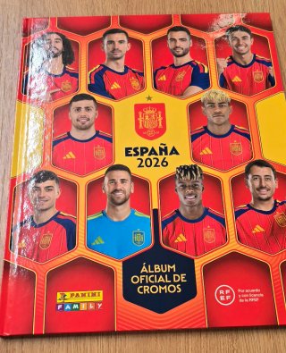 Álbum Oficial Cromos España 2026 Panini