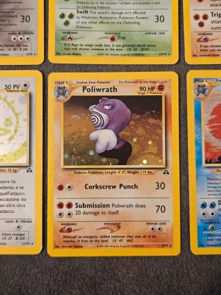 Lotto Carte Pokemon Neo Discovery Holo Rare
