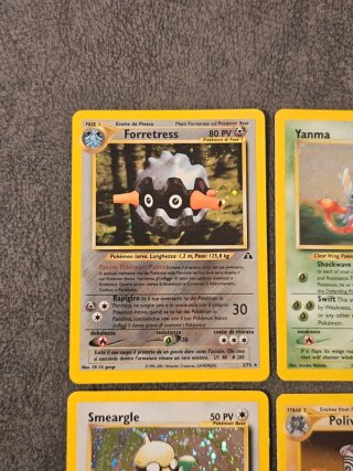 Lotto Carte Pokemon Neo Discovery Holo Rare