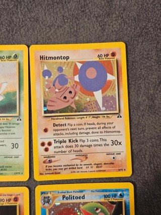 Lotto Carte Pokemon Neo Discovery Holo Rare