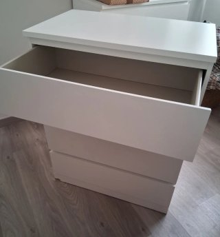 Cómoda Malm Ikea Blanca