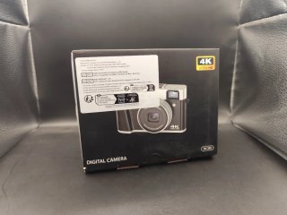 Câmara Digital Vintage 4K 48MP Laranja