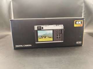 Câmara Digital Vintage 4K 48MP Laranja