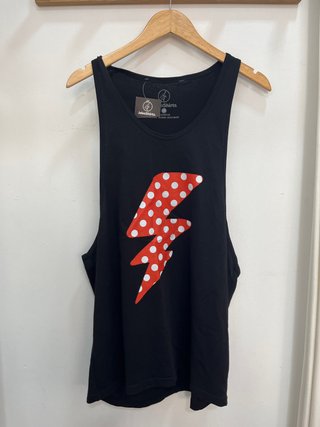 Camiseta tirantes JaleoShirts Rayo Lunares